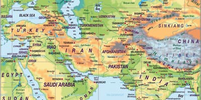 خريطة البحرين خريطة أطلس العالم