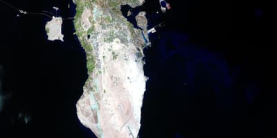 خريطة البحرين الفضائية