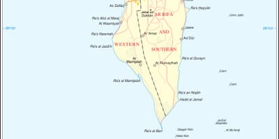 البحرين الخريطة السياسية
