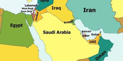 البحرين بلد في العالم خريطة