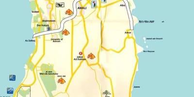 خريطة المنامة البحرين