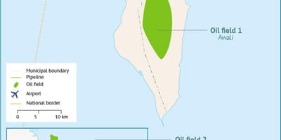 مطار البحرين محطة خريطة